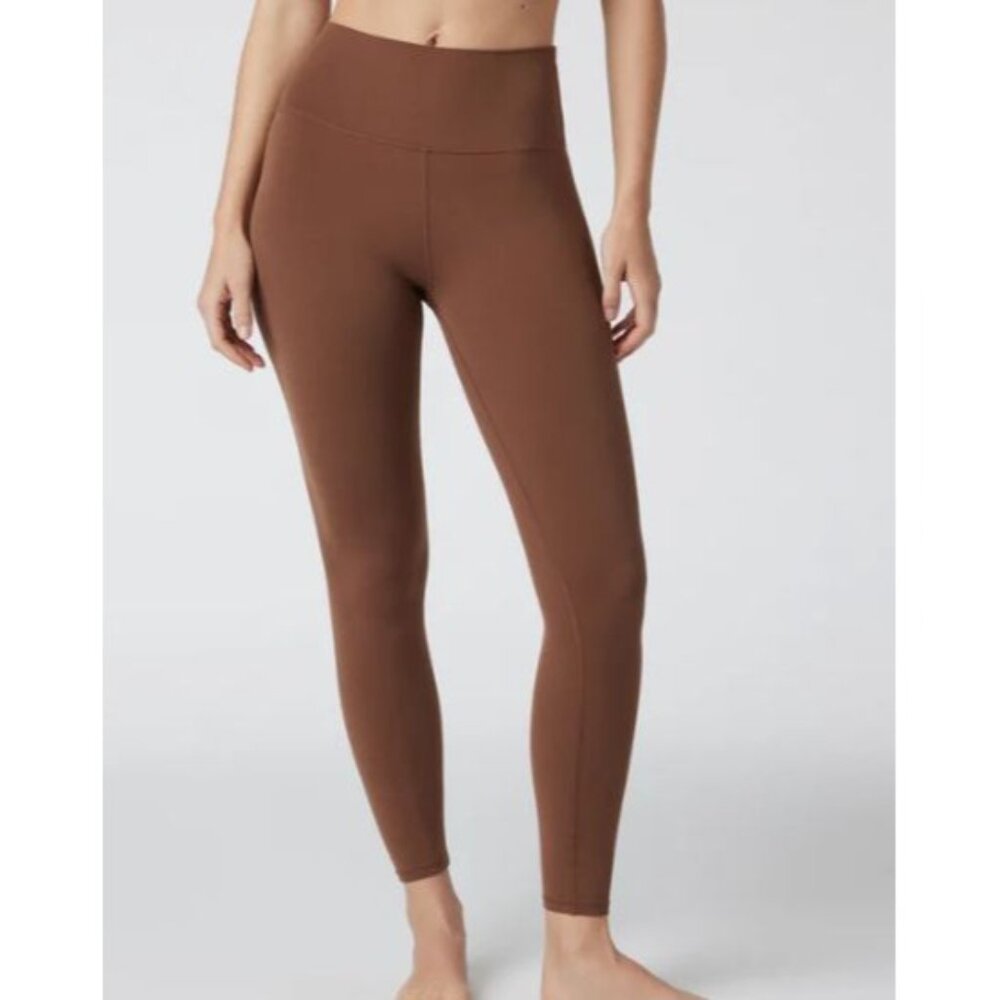 Vuori AlltheFeels Legging Brown Exercise Pants Activewear Athleisure Size Medium